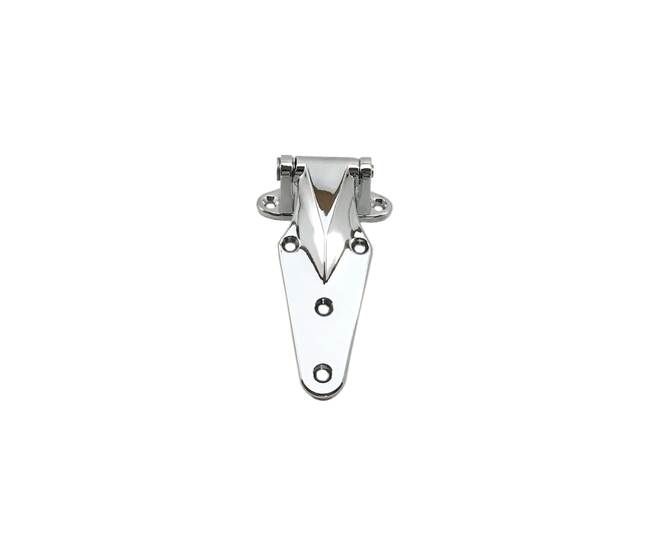 Kason 1070 Series Surface-Mount Hinges – Chrome Heavy-Duty