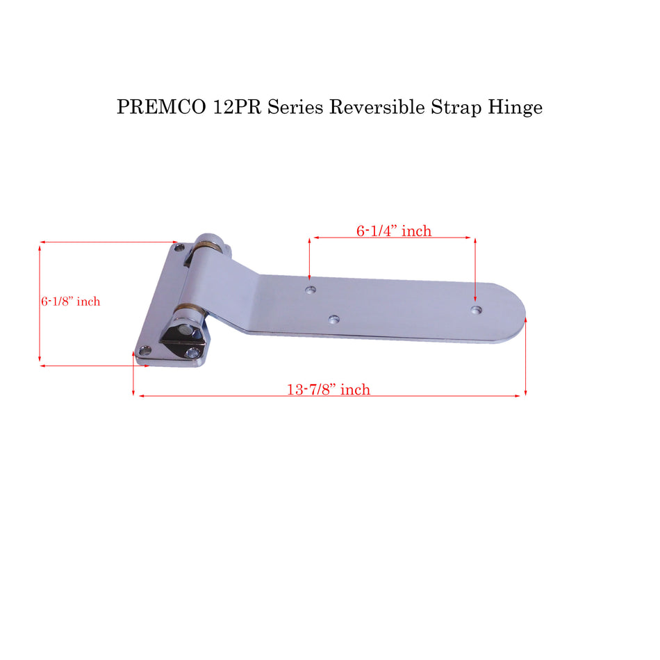 Premco 12PR Series Reversible Cam-Lift Hinges