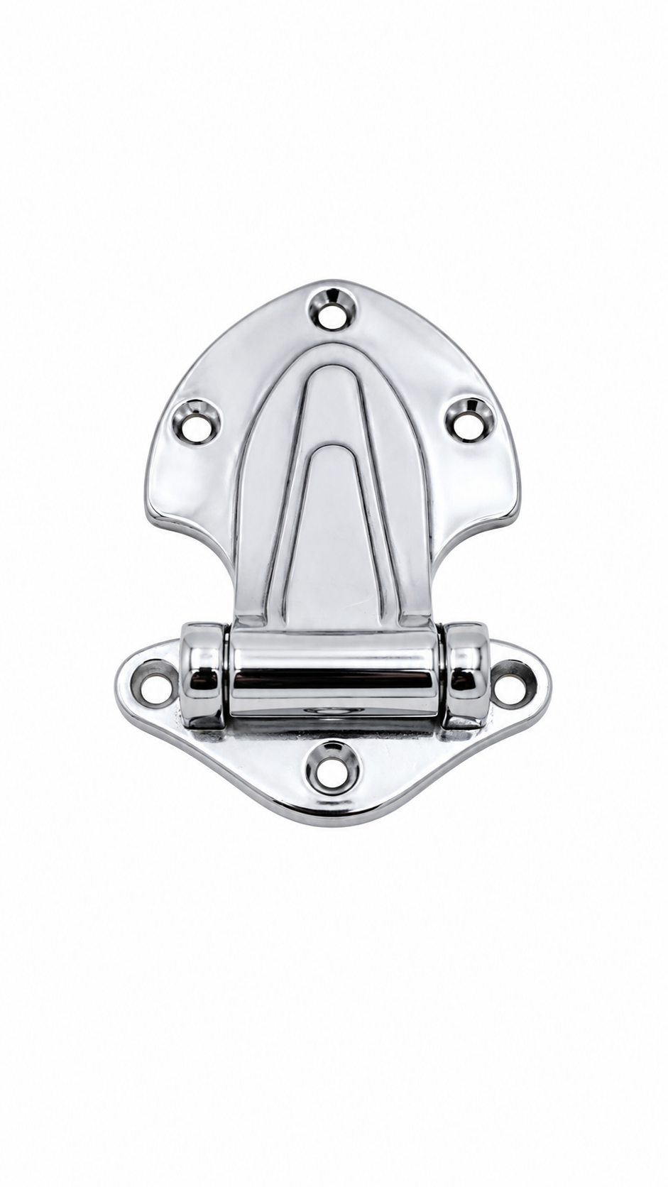 Kason 139 Surfacemount Reversible Hinge – Chrome Narrow-Flange Replacement Hinge