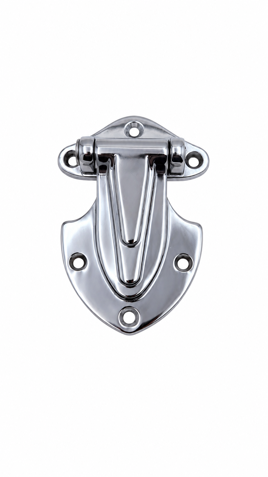 Kason 139 Surfacemount Reversible Hinge – Chrome Narrow-Flange Replacement Hinge