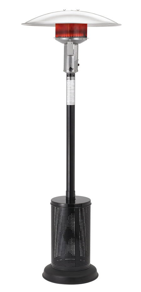 Sunglo A270 Portable Propane Patio Heater – 40,000 BTU, Battery Ignition, Black