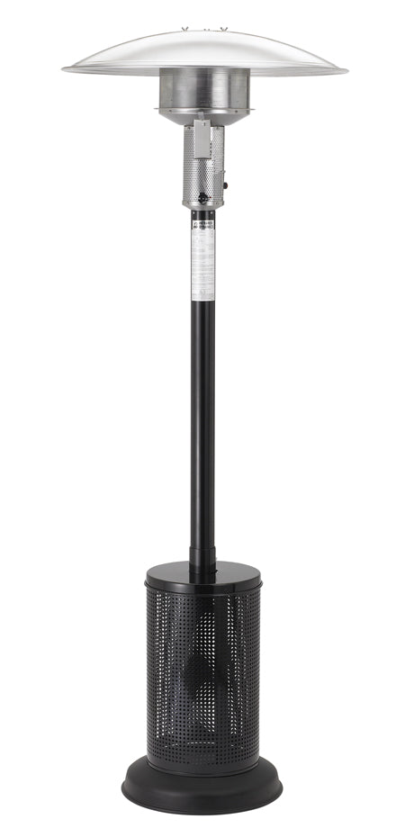 Sunglo A270 Portable Propane Patio Heater – 40,000 BTU, Battery Ignition, Black