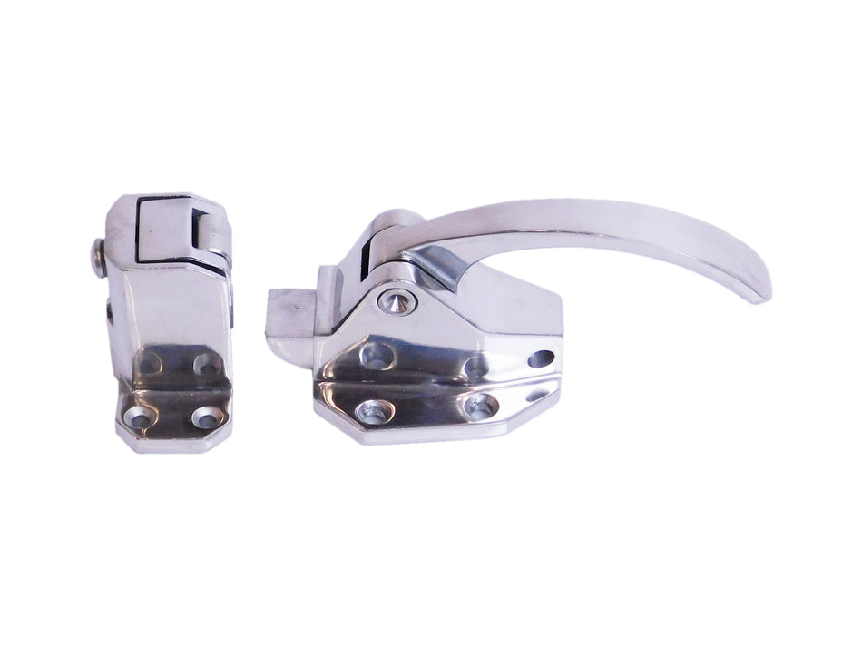 Polar 506 Stainless Steel Refrigerator Lock with 5/8" to 1-1/4" Offset
