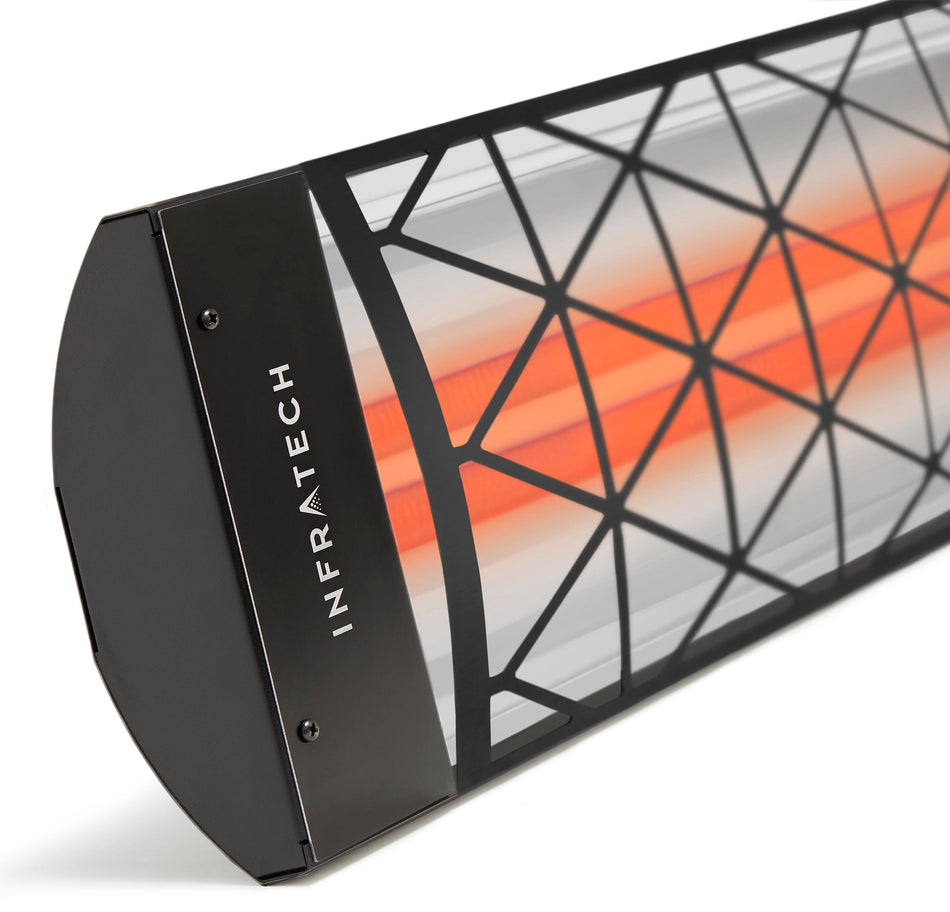 Infratech CD4024BL1 – 39" 4000 WATT 240 VOLT CONTEMPORARY MOTIF COLLECTION - BLACK