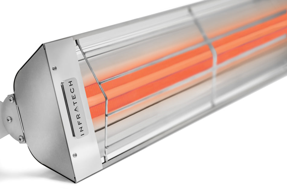 Infratech WD-6024 – 61¼″ 6,000 W Dual-Element Stainless Steel Infrared Heater (Indoor / Outdoor)