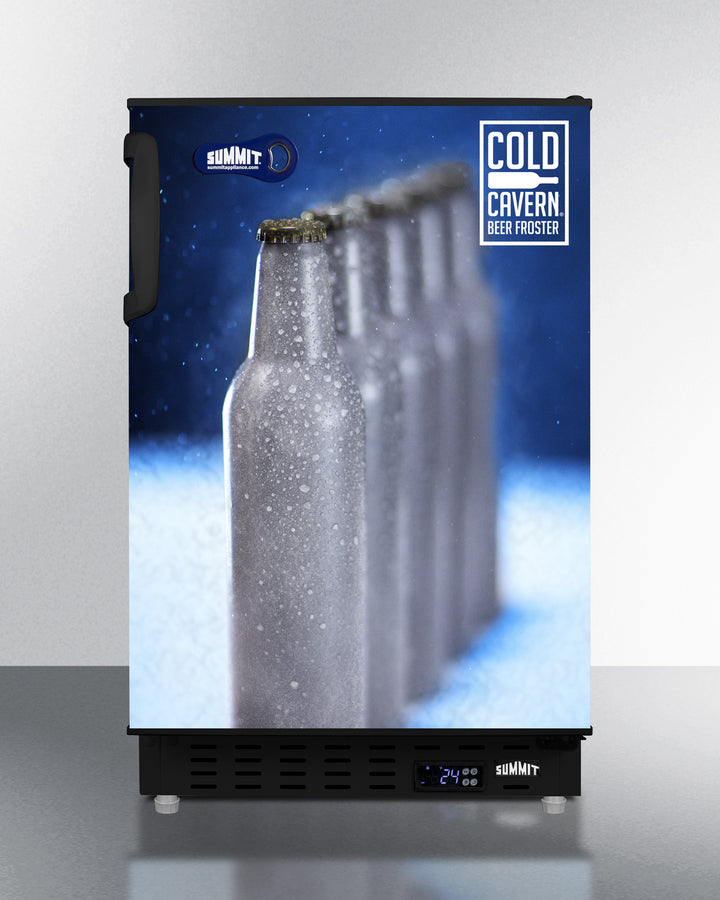 Summit ALFZ37BFROST 20″ Wide Beer Froster – 2.68 cu. ft., ADA-Compliant Undercounter Freezer