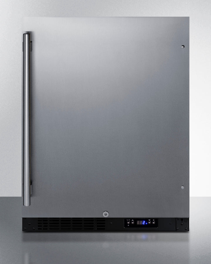 Summit ALFZ51 24″ Wide Built-In All-Freezer – ADA Compliant, Stainless Steel Door