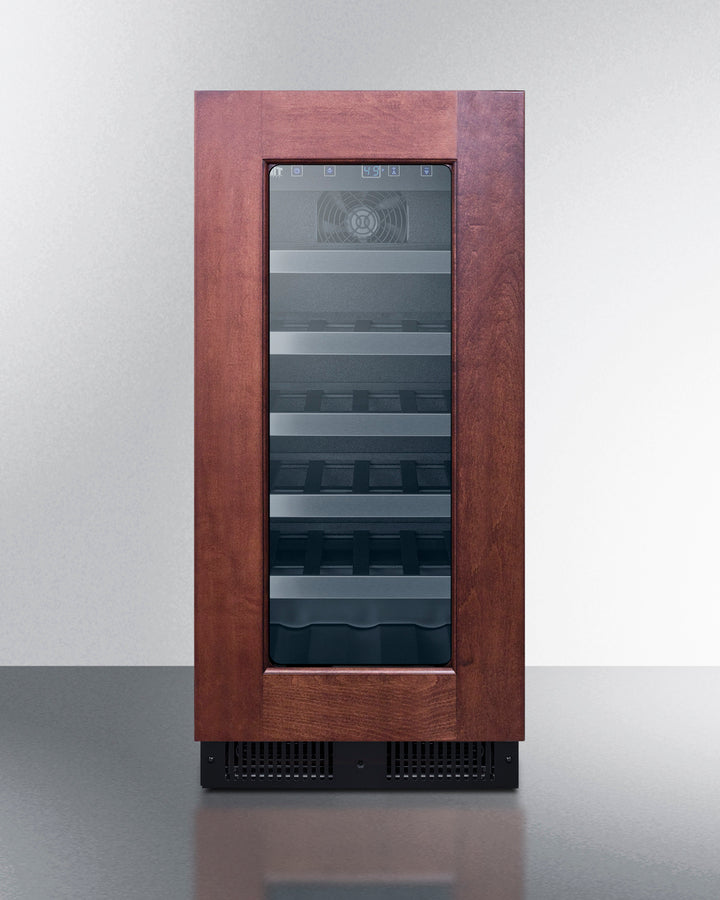 Summit ALWC15PNR 15" Wide 2.2 Cu.Ft. ADA Compliant Wine Cellar – Panel-Ready Built-In/Freestanding Design