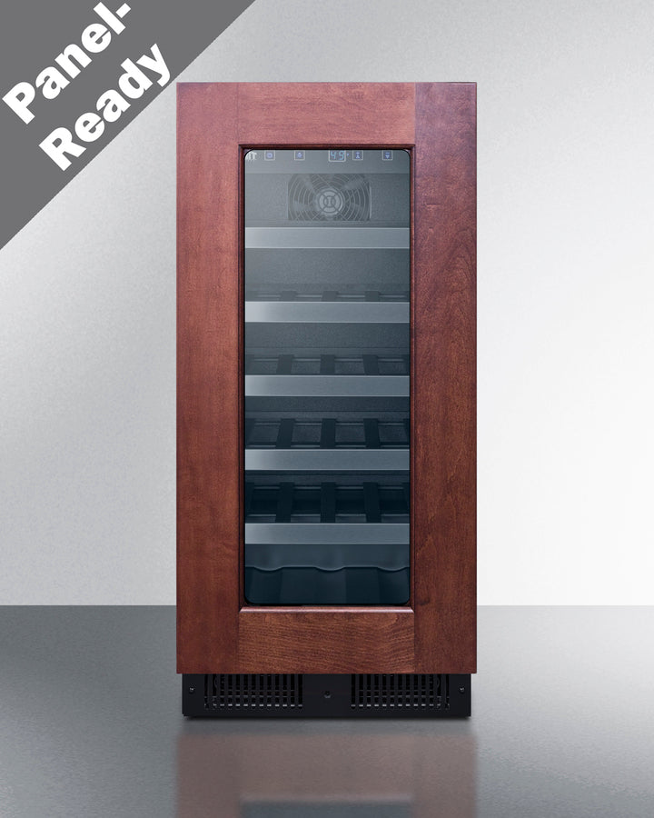 Summit ALWC15PNR 15" Wide 2.2 Cu.Ft. ADA Compliant Wine Cellar – Panel-Ready Built-In/Freestanding Design