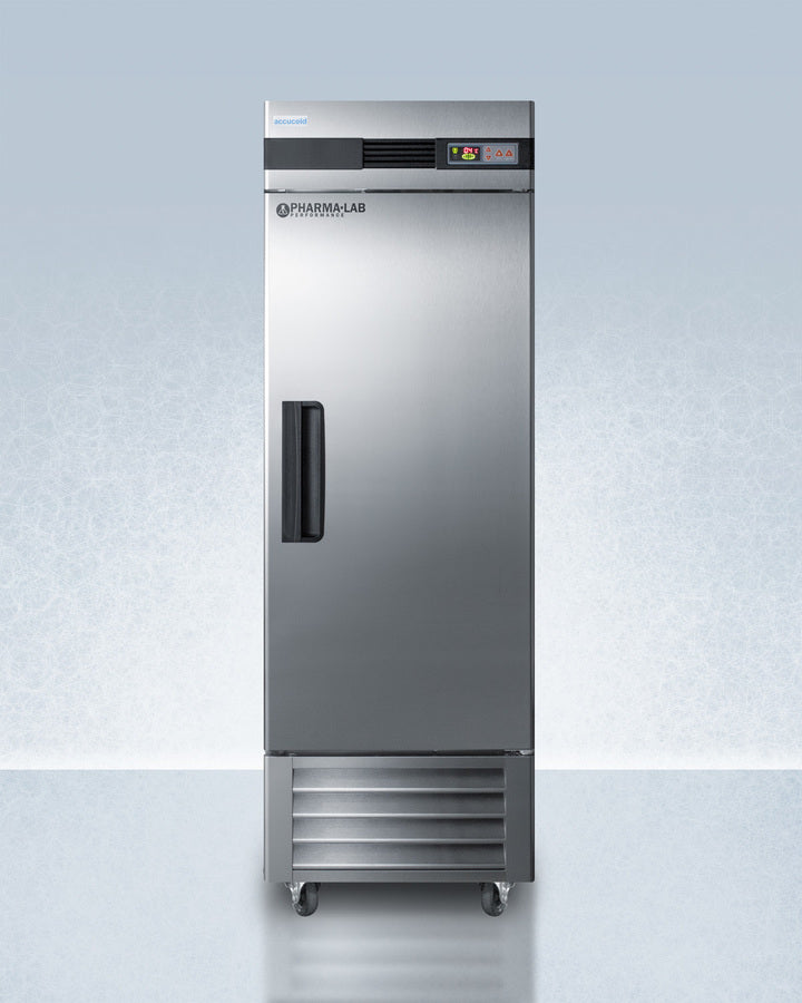 Accucold ARS23ML 23 cu ft Upright Medical/Pharmacy Refrigerator – Stainless Steel, Solid Door, +2 to +10 °C