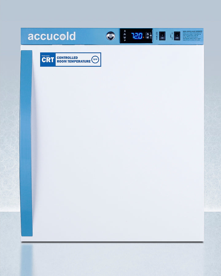Accucold ARS2PV-CRT 1.94 cu ft Compact Controlled-Room Temperature Cabinet – White Finish