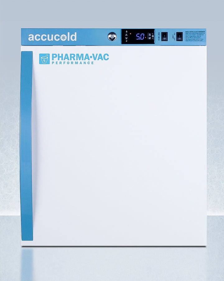 Accucold ARS2PV456 1.94 cu ft Compact Vaccine/Medication Refrigerator – White Cabinet