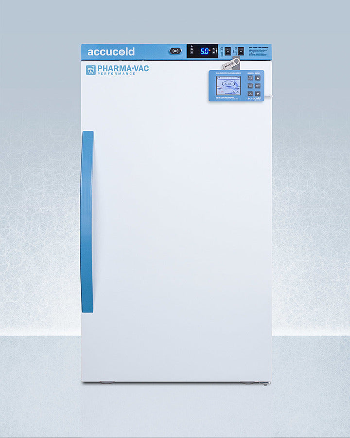 Accucold ARS3PVDL2B 3.0 cu ft Counter-Height Vaccine/Medication Refrigerator – White Finish