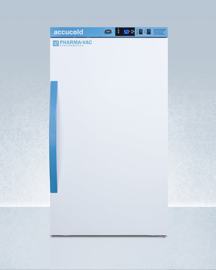 Accucold ARS3PV 3 cu. ft. Counter-Height Vaccine/Pharma Refrigerator – +2 to +8 °C, Lock, LED Lighting