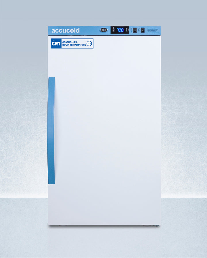 Accucold ARS3PV-CRT 3.0 cu ft Counter-Height Controlled Room-Temperature Cabinet – White Finish