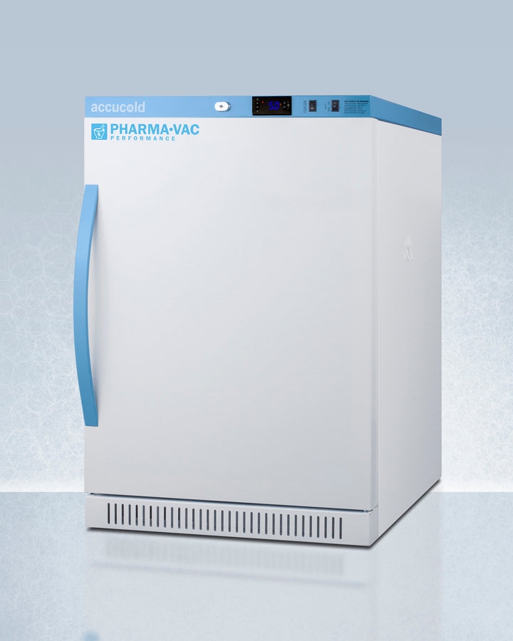 Accucold ARS6PVDR 6 cu. ft. ADA-Height Vaccine / Pharma Refrigerator – Removable Drawers