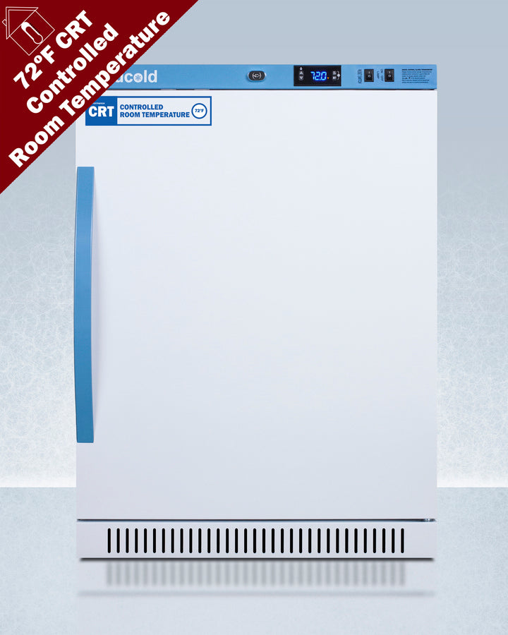 Accucold ARS6PV-CRT 6 cu. ft. ADA-Height Controlled-Room-Temperature Cabinet – White Finish