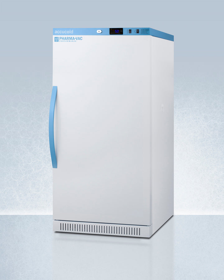 Accucold ARS8PVDR 8 cu.ft Upright Vaccine/Pharmacy Refrigerator – White Cabinet with Removable Drawers, +2 °C to +8 °C Range