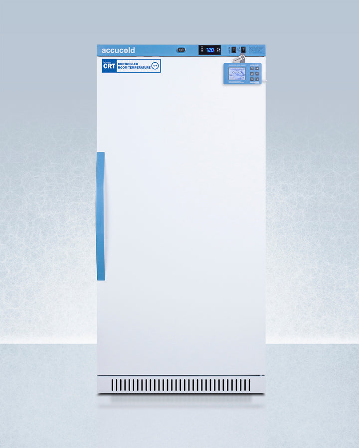 Accucold ARS8PV-CRT 8 cu.ft. Upright Controlled Room Temperature Cabinet – Secure Ambient Storage (White Cabinet)