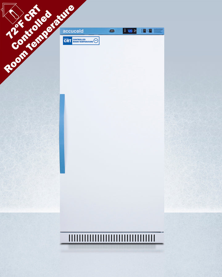 Accucold ARS8PV-CRT 8 cu.ft. Upright Controlled Room Temperature Cabinet – Secure Ambient Storage (White Cabinet)