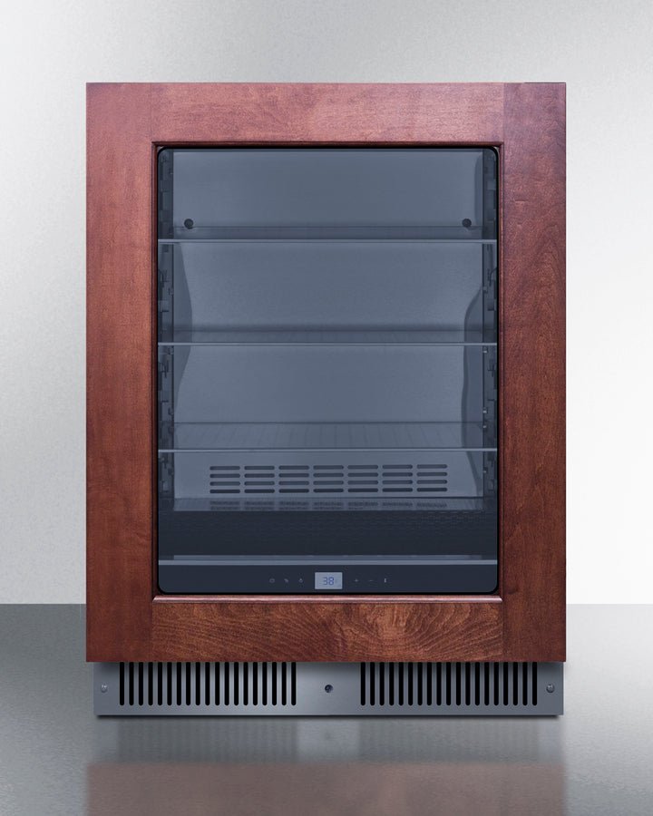Summit CL24BV1PNR 24″ Wide Built-In Panel-Ready Beverage Center – Left Hinge