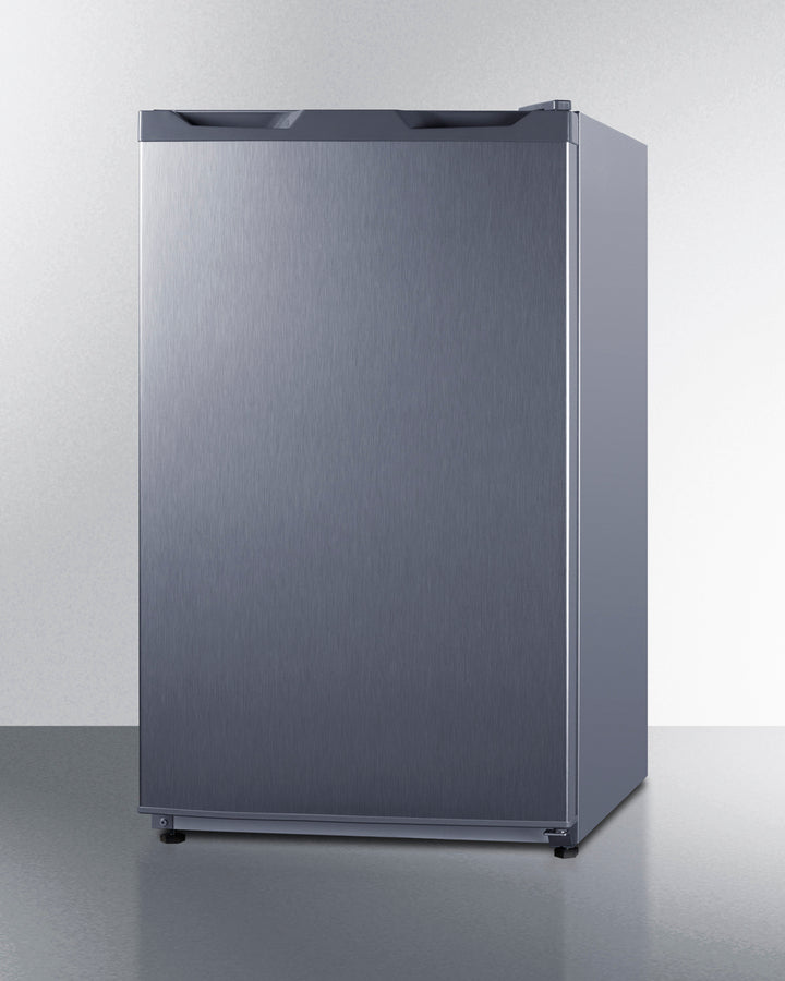 Summit CM42PL 19″ Wide Refrigerator-Freezer – Stainless Look, Compact Dual Zone