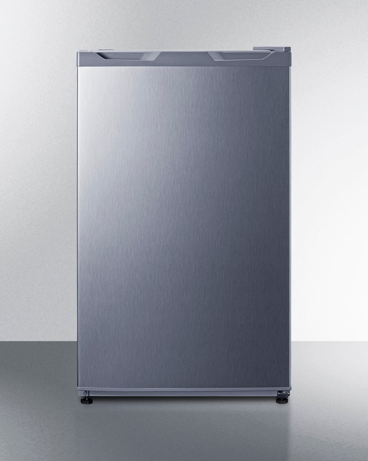 Summit CM42PL 19″ Wide Refrigerator-Freezer – Stainless Look, Compact Dual Zone