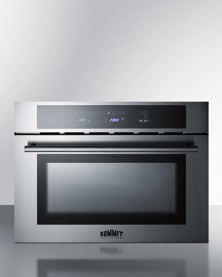 Summit CMV24 24″ Wide Electric Speed Oven – Stainless Steel & Glass Trim
