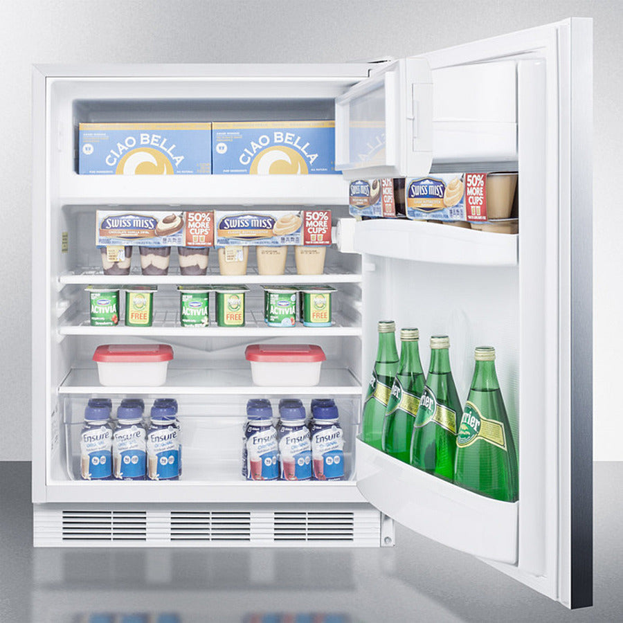 Summit FF61WSSHH Refrigerator - Thumbnail 4