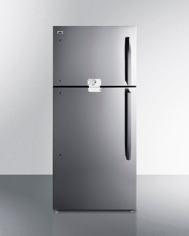 Summit CTR18PLLLF2 30″ Wide 18 cu. ft. Commercial All-Refrigerator – Stainless Steel Door, Digital Thermostat, Right-Angle Plug