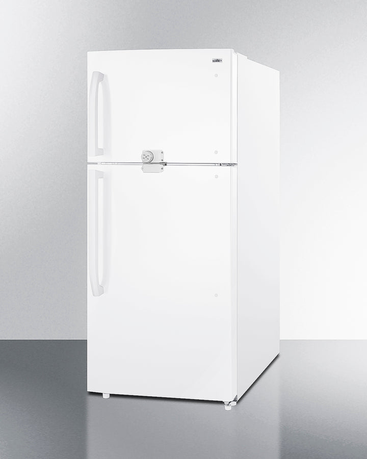 Summit CTR21WLLF2 30″ Wide Top-Freezer Refrigerator-Freezer – 20.5 cu. ft., Frost-Free, White Cabinet, Factory Lock