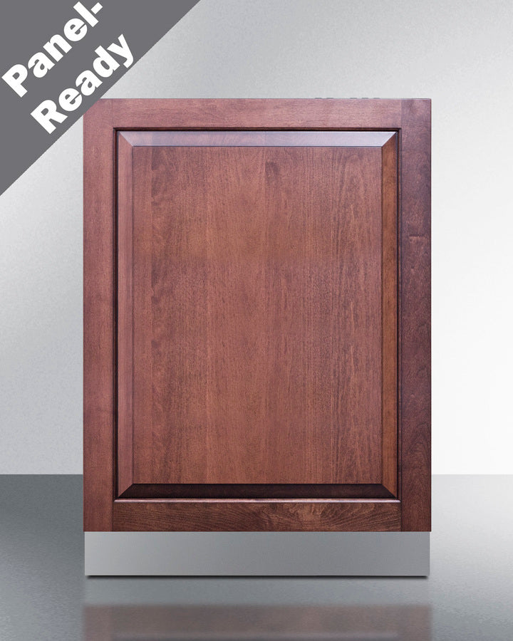 Summit DW245NTADA 24″ Wide Built-In Panel-Ready Dishwasher – ADA-Compliant Height