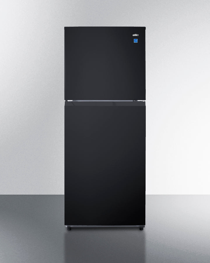 Summit FF1087B 24″ Wide Top-Mount Refrigerator-Freezer – 10.1 cu. ft., Black Finish, Frost-Free