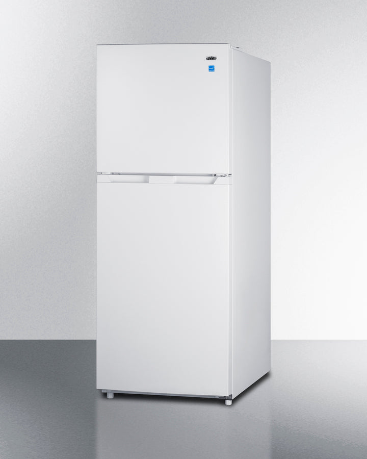 Summit FF1088WIM 24″ Wide Top-Mount Refrigerator-Freezer – 10.1 cu. ft., White Finish, Built-In Icemaker