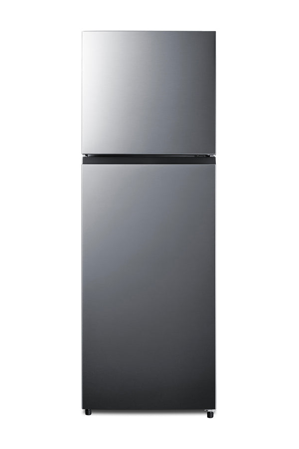 Summit FF1142PLIM 24" Wide 11.6 cu.ft. Top Freezer Refrigerator-Freezer with Icemaker – Stainless Look