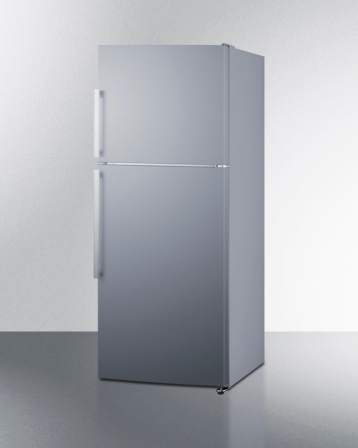 Summit FF1514SSIM 28″ Wide 13.6 cu.ft. Top Freezer Refrigerator-Freezer – Stainless Steel with Icemaker