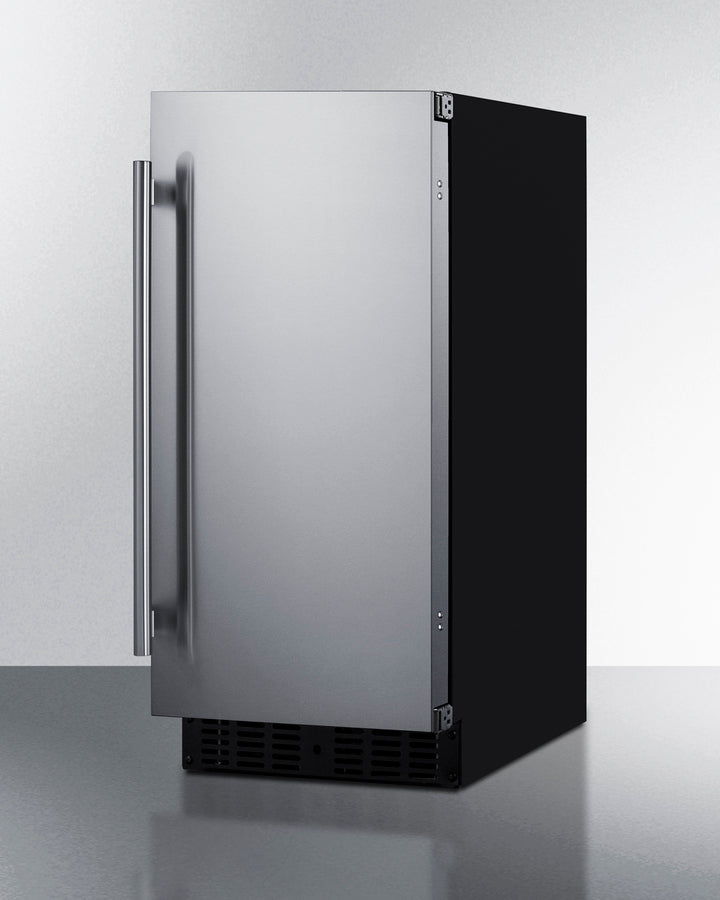 Summit FF1532BSS 15" Wide 3.0 cu.ft. Built-In All-Refrigerator – Stainless Steel