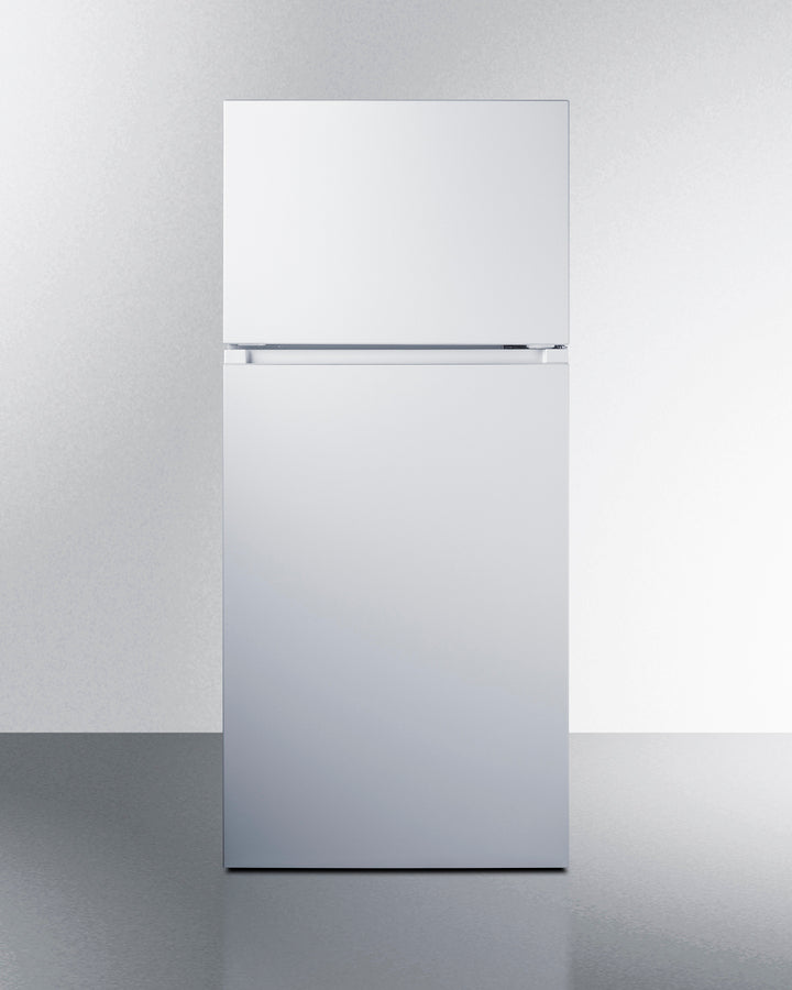 Summit FF18W 30″ Wide Top-Mount Refrigerator-Freezer – 18.0 cu. ft., Classic White Finish, Frost-Free