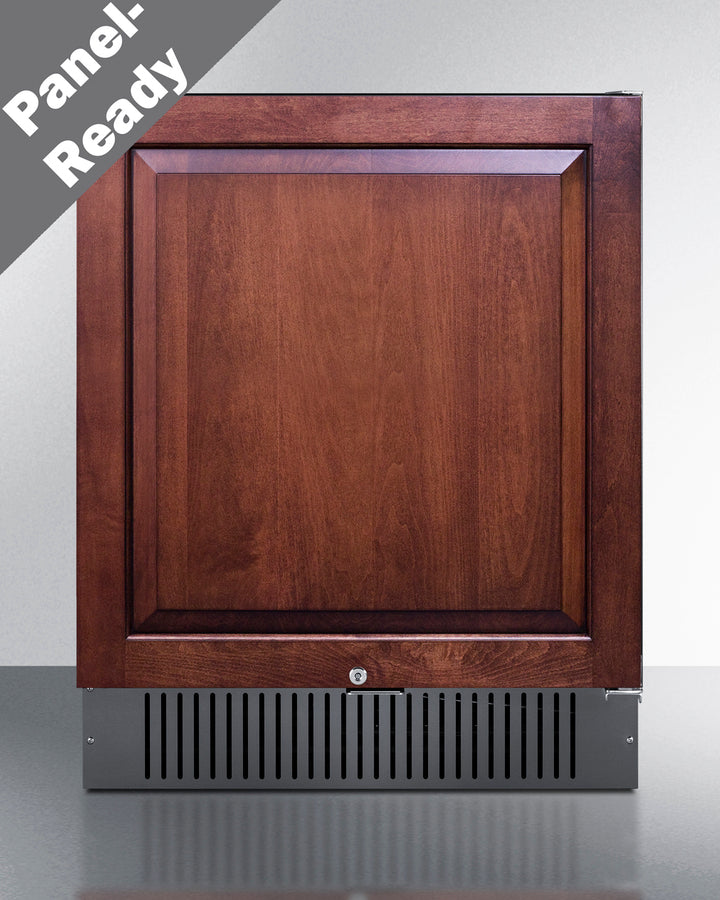 Summit FF27BSSIF 27″ Wide Built-In All-Refrigerator – Panel-Ready, 4.98 cu ft, Automatic Defrost