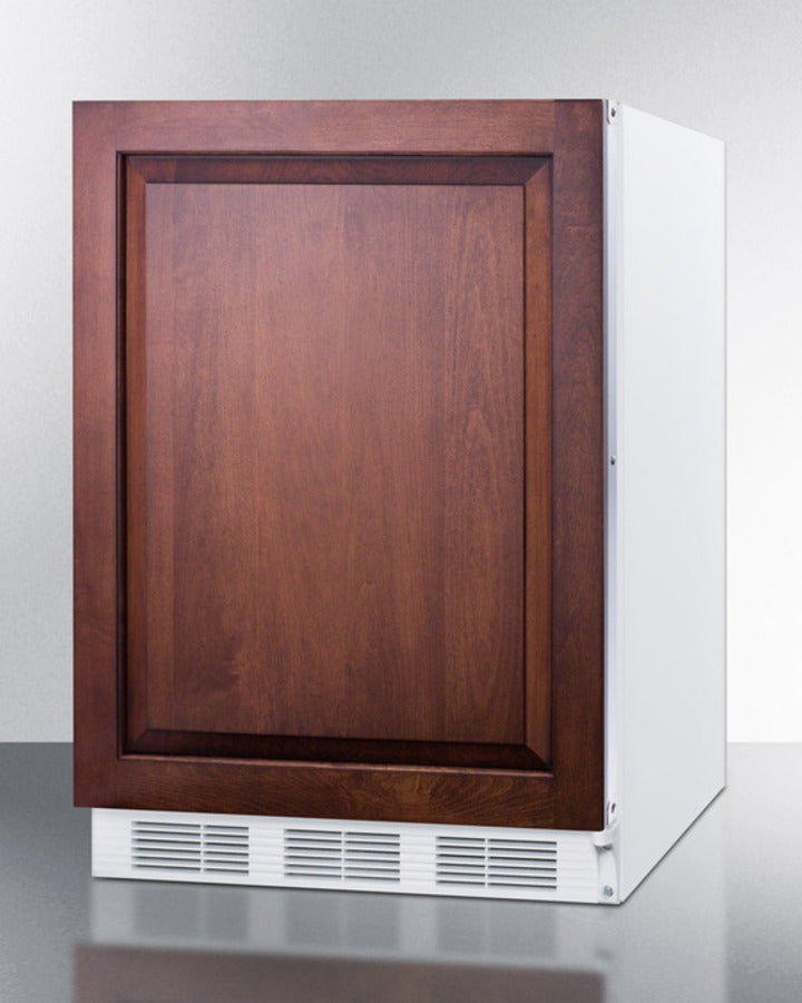 Summit FF61WIF 24" Wide 5.5 Cu.Ft. Built-In All-Refrigerator – Panel-Ready