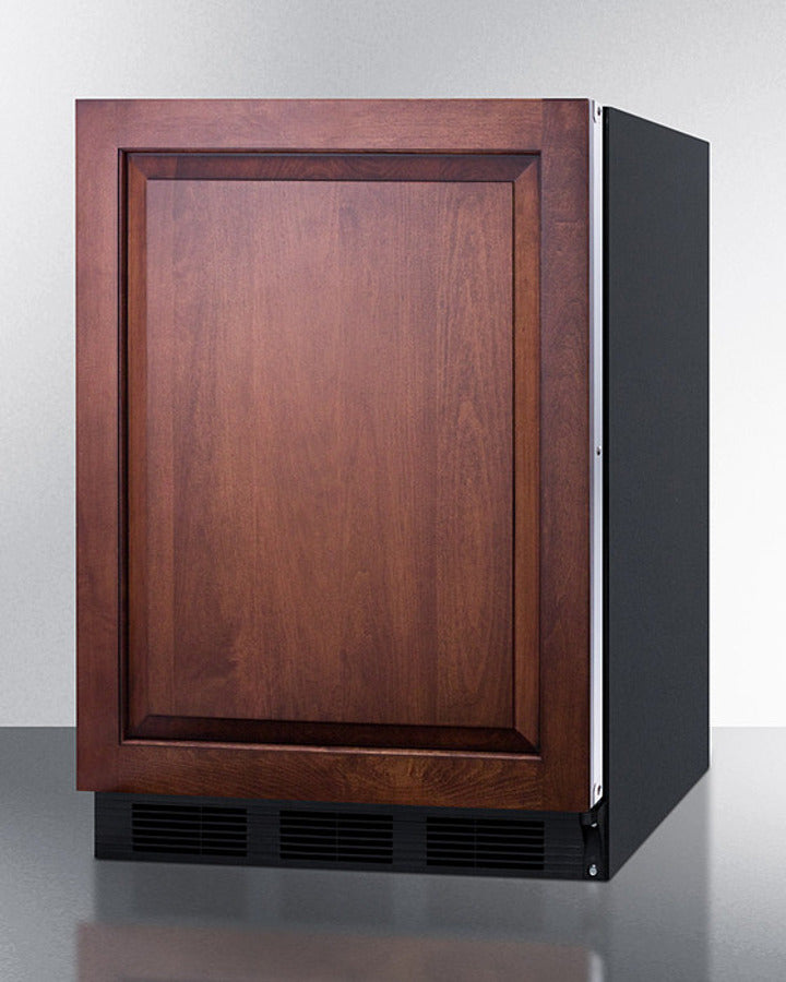 Summit FF7BKBIIF 24" Wide 5.5 cu.ft. Built-In All-Refrigerator – Panel Ready