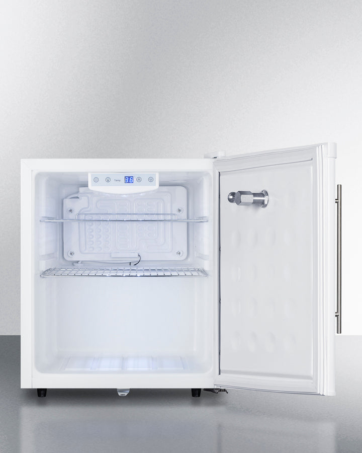 Summit FFAR25L7FRTP Tabletop Beer Kegerator – Front Tap Draft Dispenser w/ 2.5 Gal Mini Keg – White