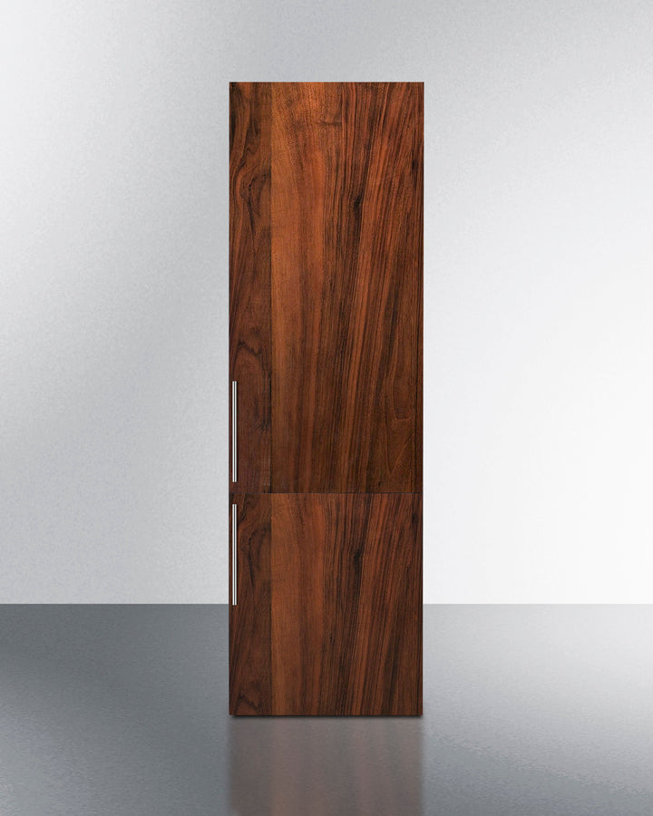 Summit FFBF11NT 24" Wide 10.8 cu. ft. Fully Integrated Bottom Freezer Refrigerator-Freezer