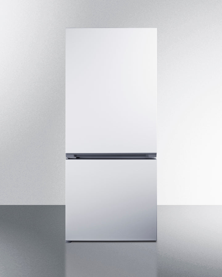Summit FFBF172W 30″ Wide 16.1 cu.ft. Bottom Freezer Refrigerator-Freezer – White