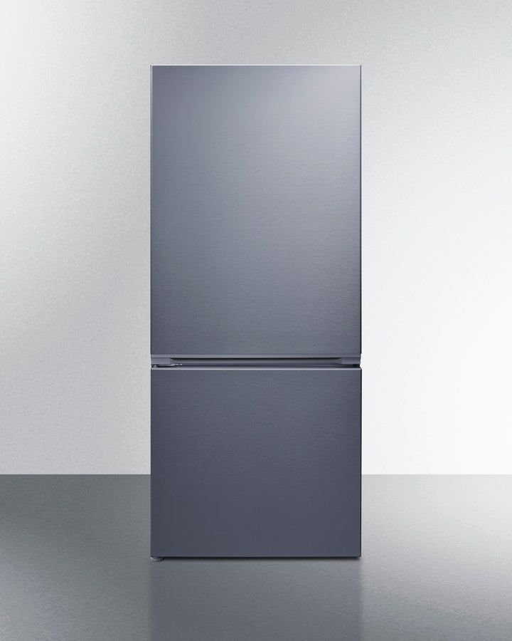 Summit FFBF173SS 30″ Wide 16.1 cu.ft. Bottom Freezer Refrigerator-Freezer – Stainless Steel