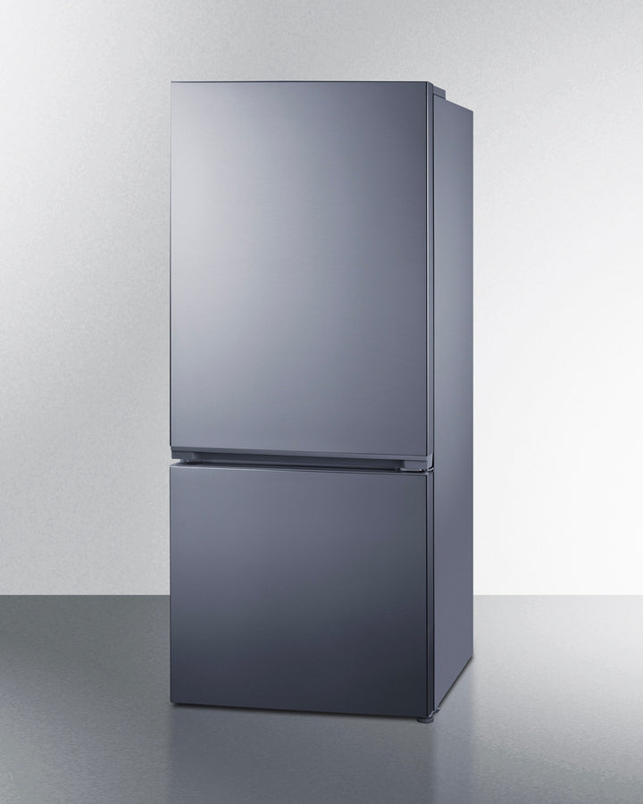 Summit FFBF174SSIM 30" Wide 16.1 cu. ft. Bottom Freezer Refrigerator – Counter Depth, ENERGY STAR, With Icemaker