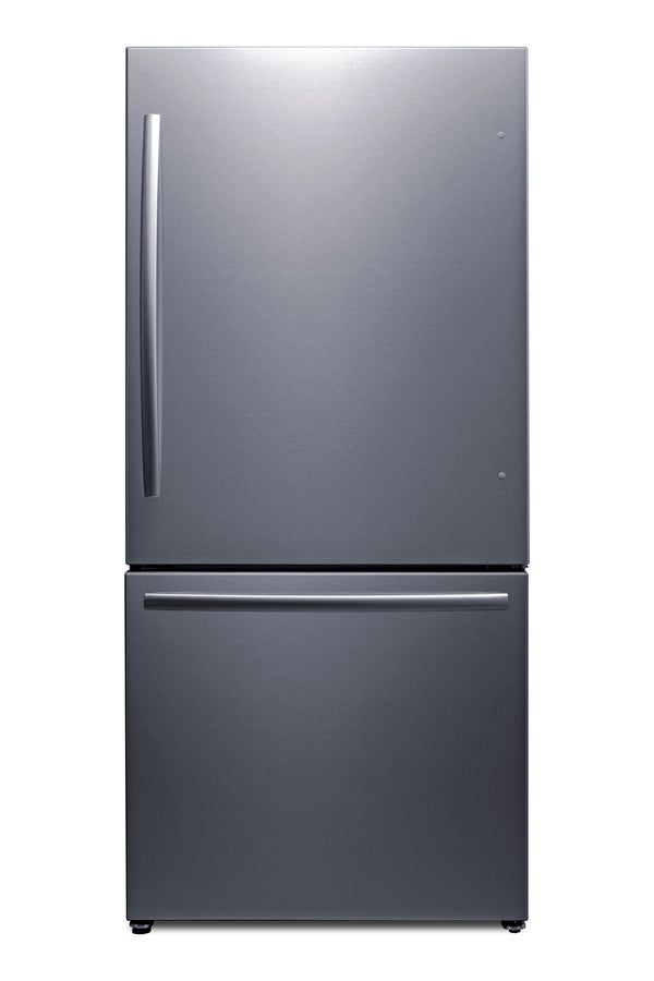 Summit FFBF179SSIM 31" Wide 17.2 cu.ft. Bottom Freezer Refrigerator – Stainless Steel