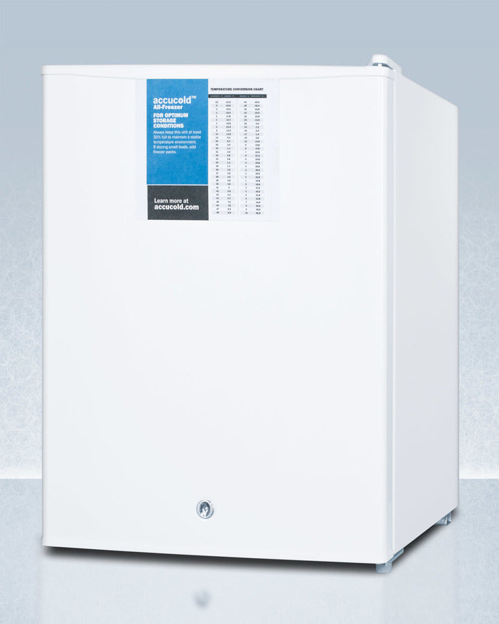 Accucold FS30LPRO Compact Medical All-Freezer – 1.8 cu. ft., Manual Defrost, Probe Port
