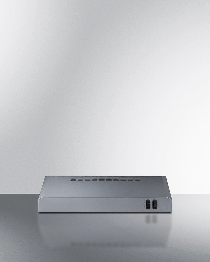 Summit HC20SS 20″ Wide Under-Cabinet Convertible Range Hood – Stainless Steel Finish