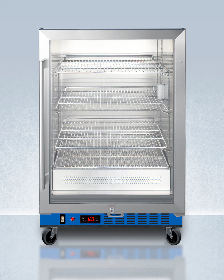 Summit PTHC65GUC 24″ Wide Undercounter Blanket Warming Cabinet – 4.57 cu ft Capacity, Stainless Steel Cabinet, 90–140 °F Range